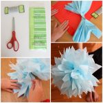 Paper Crafts Step By Step Tissue Paper Flowers How To paper crafts step by step|getfuncraft.com