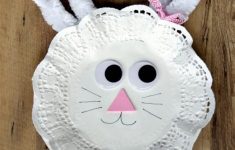 Paper Doily Crafts For Kids Easter Bunny Paper Plate And Doily Craft For Kids Mar 18 2017 2 027 560x840 paper doily crafts for kids|getfuncraft.com