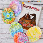 Paper Doily Crafts For Kids Easter Egg Doily Craft A Little Pinch Of Perfect 10 paper doily crafts for kids|getfuncraft.com