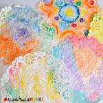 Paper Doily Crafts For Kids Easter Egg Doily Craft A Little Pinch Of Perfect 7 paper doily crafts for kids|getfuncraft.com