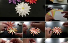 Paper Flower Craft Tutorial Paper Flower Tutorial Step By Step paper flower craft tutorial |getfuncraft.com