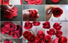 Paper Flower Craft Tutorial Paper Flowers Diy In Craft Work With Paper Flowers Step By Step paper flower craft tutorial |getfuncraft.com
