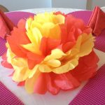 Paper Flower Craft Tutorial Party Setting With Flower1 paper flower craft tutorial |getfuncraft.com
