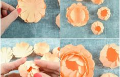 Paper Flower Craft Tutorial Peony Collage 3 1 paper flower craft tutorial |getfuncraft.com