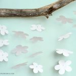 Paper Hanging Crafts Hanging Seed Paper Flower Wall Art paper hanging crafts|getfuncraft.com