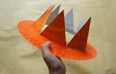 Paper Hat Craft 02 Hatwithspikes paper hat craft|getfuncraft.com