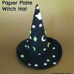 Paper Hat Craft Paper Plate Witch Hat 545x600 paper hat craft|getfuncraft.com