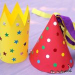 Paper Hat Craft Printable Party Hate paper hat craft|getfuncraft.com