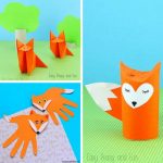 Paper Kids Crafts Many Fox Ideas Animal Craft Ideas For Kids paper kids crafts|getfuncraft.com