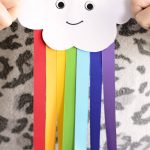 Paper Kids Crafts Simple And Cute Paper Rainbow Kid Craft paper kids crafts|getfuncraft.com