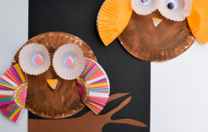 Paper Owl Crafts 2015 11 Paperplateandcupcakelinerowl Alittlepinchofperfect3copy paper owl crafts|getfuncraft.com