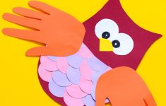 Paper Owl Crafts Construction Paper Owl Craft For Kids paper owl crafts|getfuncraft.com