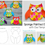 Paper Owl Crafts Owl Horiz paper owl crafts|getfuncraft.com