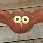 Paper Owl Crafts Paper Plate Owl 1 paper owl crafts|getfuncraft.com