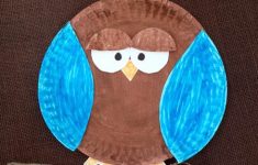 Paper Owl Crafts Paper Plate Owl Craft Feature paper owl crafts|getfuncraft.com