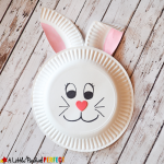 Paper Plate Bunny Craft 2015 3 Paper Plate Bunny A Little Pinch Of Perfect Square Copy paper plate bunny craft|getfuncraft.com