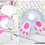 Paper Plate Bunny Craft Adorable Bunny But Paper Plate Craft paper plate bunny craft|getfuncraft.com