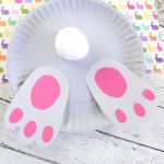 Paper Plate Bunny Craft Cute Bunny But Paper Plate Craft paper plate bunny craft|getfuncraft.com