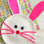 Paper Plate Bunny Craft Cute Bunny Paper Plate Craft For Kids Ears In Place paper plate bunny craft|getfuncraft.com