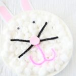 Paper Plate Bunny Craft Easter Bunny Paper Plate 3 paper plate bunny craft|getfuncraft.com