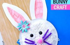 Paper Plate Bunny Craft Paper Plate Bunny Basket Craft Easter For Preschoolers Shredded Home Improvement Fascinating Plat paper plate bunny craft|getfuncraft.com