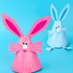 Paper Plate Bunny Craft Paper Plate Bunny Rabbit Craft 2 1 paper plate bunny craft|getfuncraft.com