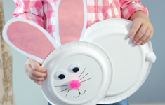 Paper Plate Bunny Craft Paper Plate Bunny Rabbit Kids Craft paper plate bunny craft|getfuncraft.com