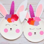 Paper Plate Bunny Craft Paper Plate Bunny Unicorn 3429 paper plate bunny craft|getfuncraft.com