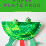 Paper Plate Frog Craft Easy 683x1024 paper plate frog craft|getfuncraft.com