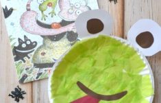 Paper Plate Frog Craft Frog Cover 683x1024 paper plate frog craft|getfuncraft.com