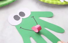 Paper Plate Frog Craft Frog Craft For Kids paper plate frog craft|getfuncraft.com