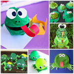 Paper Plate Frog Craft Frog Crafts For Kids paper plate frog craft|getfuncraft.com