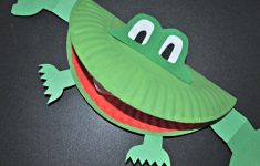 Paper Plate Frog Craft Paper Plate Frog paper plate frog craft|getfuncraft.com