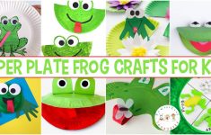 Paper Plate Frog Craft Paper Plate Frog Crafts For Kids paper plate frog craft|getfuncraft.com