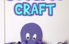Paper Plate Octopus Craft Paper Chain Octopus Craft 1 512x1024 paper plate octopus craft |getfuncraft.com