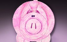 Paper Plate Pig Craft 1522 paper plate pig craft|getfuncraft.com