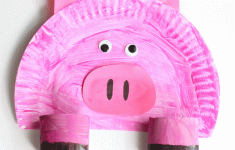 Paper Plate Pig Craft F paper plate pig craft|getfuncraft.com