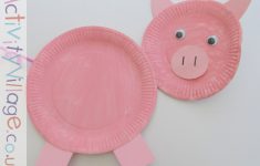 Paper Plate Pig Craft Paper Plate Pig paper plate pig craft|getfuncraft.com