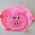 Paper Plate Pig Craft Paper Plate Piggies paper plate pig craft|getfuncraft.com