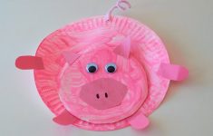 Paper Plate Pig Craft Paper Plate Piggies paper plate pig craft|getfuncraft.com