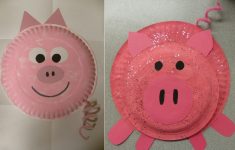 Paper Plate Pig Craft Pig Paper Plate Craft paper plate pig craft|getfuncraft.com