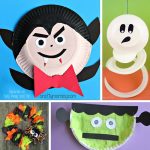 Paper Plate Preschool Crafts Halloween Crafts With Paper Plates paper plate preschool crafts|getfuncraft.com