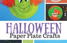 Paper Plate Preschool Crafts Halloween Paper Plate Crafts paper plate preschool crafts|getfuncraft.com
