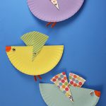 Paper Plate Preschool Crafts Paper Plate Birds Featured paper plate preschool crafts|getfuncraft.com