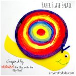 Paper Plate Snail Craft Paper Plate Snail paper plate snail craft|getfuncraft.com