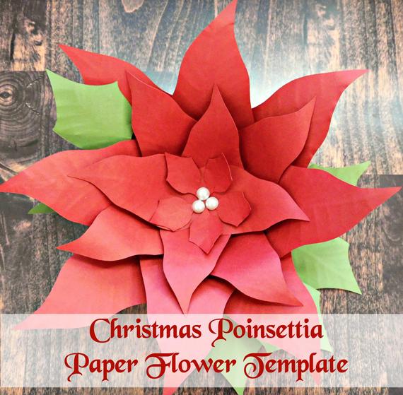 Paper Poinsettia Craft Il 570xn 1640715954 J6vo paper poinsettia craft|getfuncraft.com