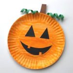 Paper Pumpkin Crafts Easy And Quick Paper Plate Pumpkin paper pumpkin crafts|getfuncraft.com