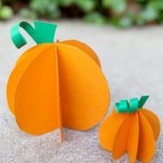 Paper Pumpkin Crafts Paper Pumpkin Kids Craft 683x1024 paper pumpkin crafts|getfuncraft.com