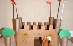 Paper Roll Craft Ideas 14 Diy Castle For Kid paper roll craft ideas |getfuncraft.com