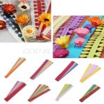 Paper Strips Craft 1 Bag Flower Quilling Paper Strips Colorful Origami Diy Paper Hand Craft Diy paper strips craft|getfuncraft.com